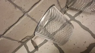 Coppia colini pasta acciaio inox