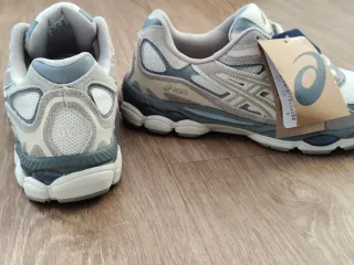 Asics NYC Gel Zapatillas Deportivas Gris Blanco