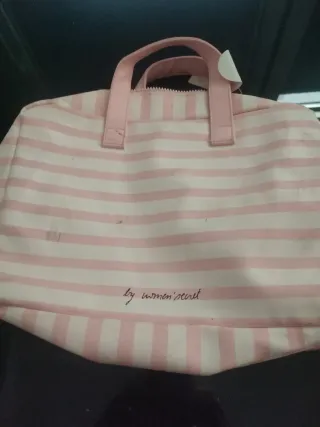 Bolso de Marie (Gato) Rosa y Blanco