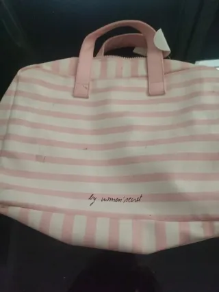 Bolso de Marie (Gato) Rosa y Blanco