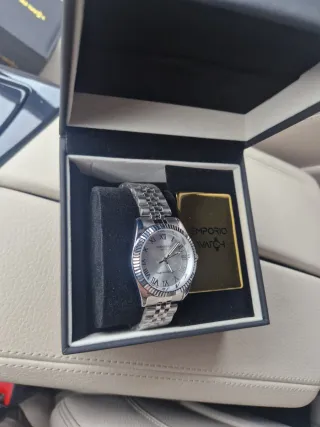 Reloj Emporio Watch Plata y Oro