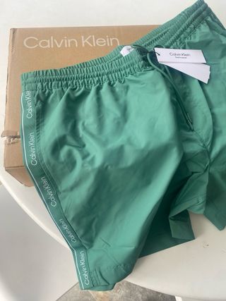 Bañador Calvin Klein Verde Talla XL Nuevo