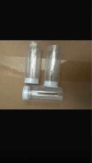 Tubos para rolos transparentes