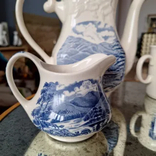 Juego de té porcelana inglés 6 servicios