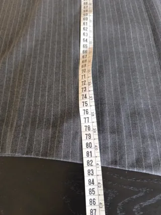 Falda Zara Gris Talla XS