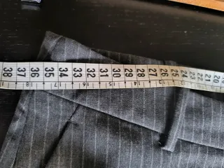 Falda Zara Gris Talla XS