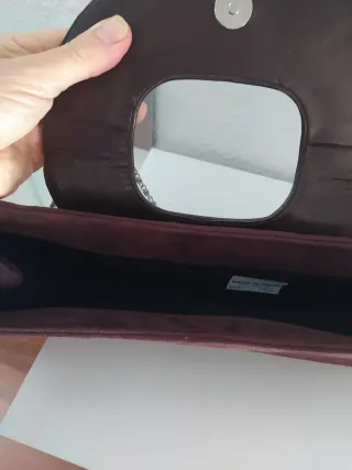 Bolso de fiesta/evento color chocolate