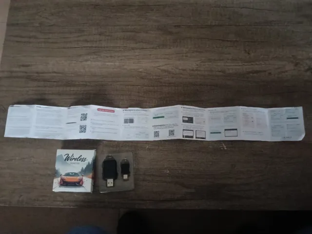 Adaptador Inalámbrico CarPlay Android Auto