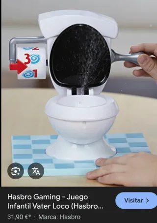 Juego váter loco sin caja