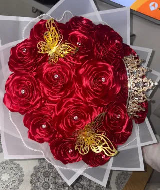 Ramos personalizados de rosas eternas