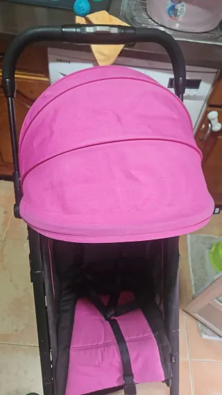 Carrito de paseo rosa