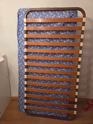 Somier 90x190 y colchón casi sin uso