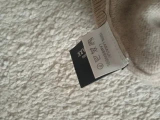 Jersey Dustin Hombre Talla 7 Beige. Pura lana.