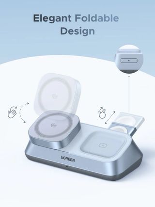 UGREEN MagFlow 3-in-1 charger Qi 2, 25W