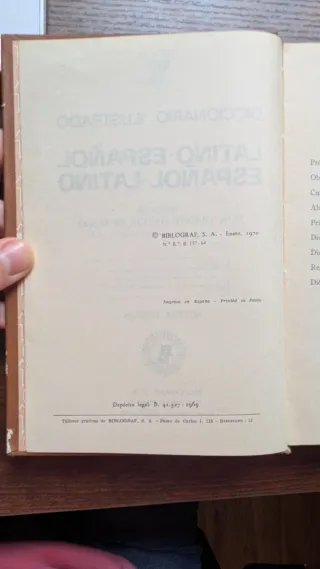 Diccionario latin español