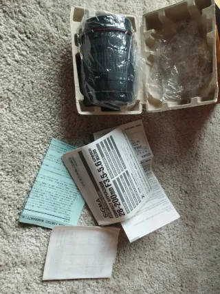 Objetivo Sigma 28-200mm F3.5-5.6 Macro Montura Can