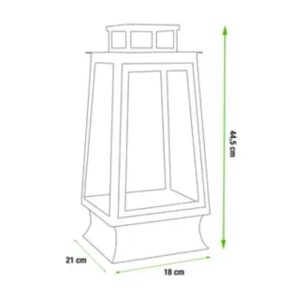 Lámpara de chimenea Pur Line