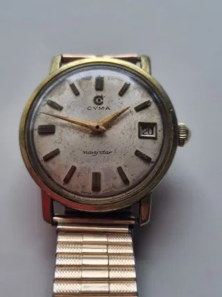 Reloj Cyma Navystar Automático Vintage