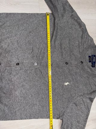 Cárdigan Polo Ralph Lauren gris jersey de punto