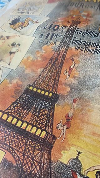 Cartel Feria Victoriana Globos Aerostáticos París