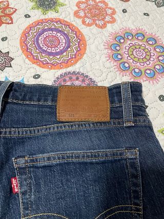 Pantalón Levi's 511 Talla 32x32 Azul