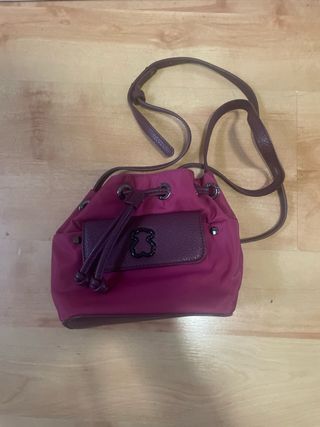 Bolso de hombro Tous fucsia