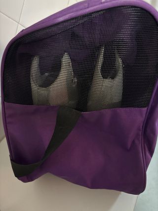 Pattini a rotelle bianchi con dettagli rosa