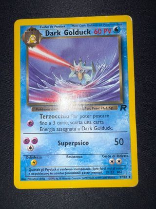Dark Golduck Team Rocket 37/82 Carta Pokémon