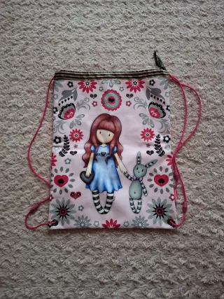 Mochila bolsa Santoro Gorjuss sin usar