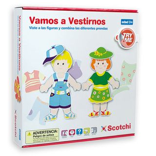 Juego de vestir Vamos a vestirnos