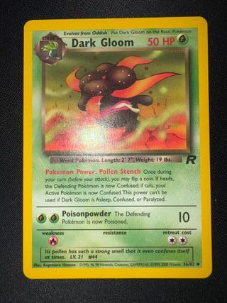 Dark Gloom Team Rocket 36/82 Carta Pokémon