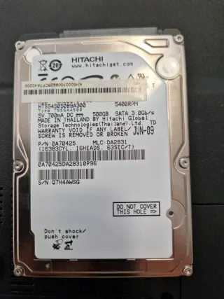 Packard Bell Portátil Blanco y Plateado