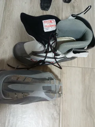 Pacchetto sci e scarponi da sci nordico Combi 150cm