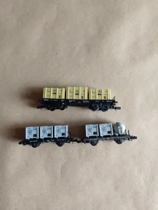 Lote 3 vagones TRIX