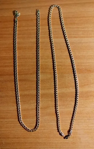 Cadena dorada estilo cubano