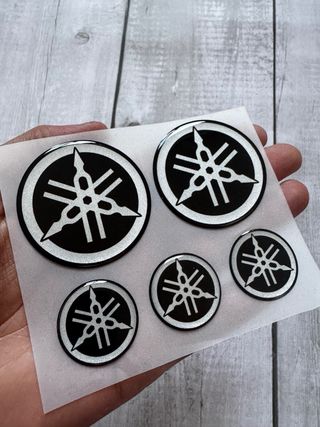 EMBLEMAS YAMAHA CARENADO DEPOSITO MOTO LOGO
