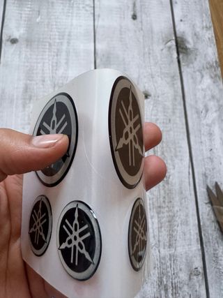 EMBLEMAS YAMAHA CARENADO DEPOSITO MOTO LOGO