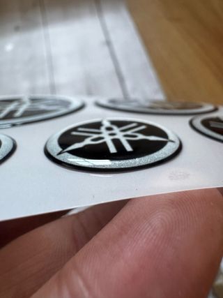 EMBLEMAS YAMAHA CARENADO DEPOSITO MOTO LOGO