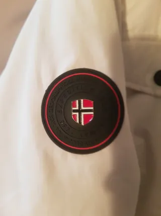 Chaqueta Geographical Norway Blanca Talla M