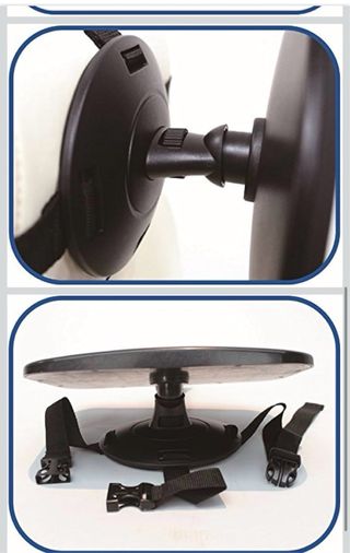 Espejo Coche Bebé Rectangular Grande