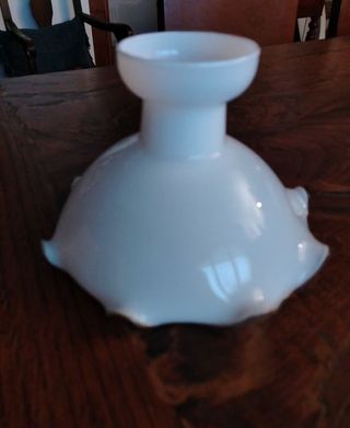 Coppia opaline vintage