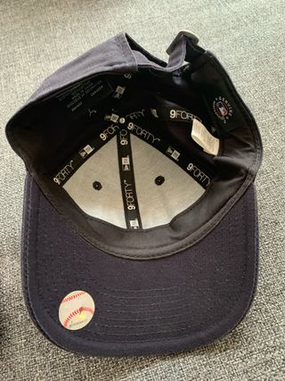 Gorra New York Yankees Negra Blanca