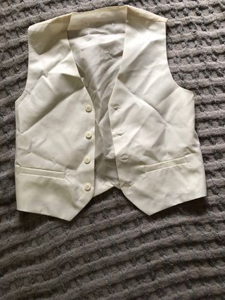 Traje comunión niño blanco