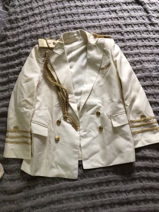 Traje comunión niño blanco