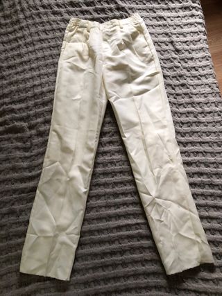 Traje comunión niño blanco