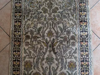 Tappeto persiano vintage lana e seta