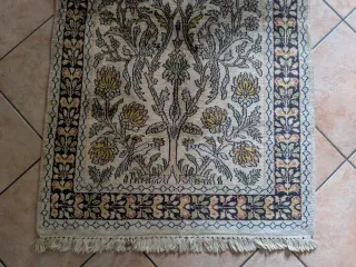 Tappeto persiano vintage lana e seta