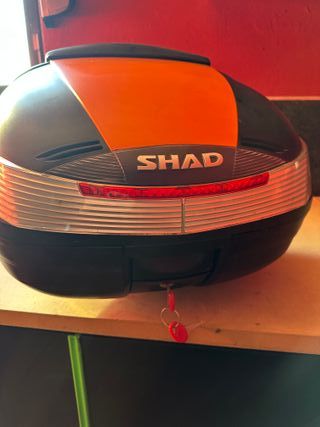 Maleta Baúl Moto Shad  ktm 790/890 duke con herraj