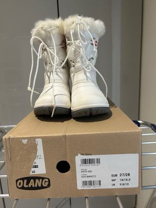 Scarponi da neve Olang bianchi bambina