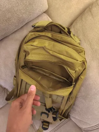 Mochila Táctica Militar 25L Beige